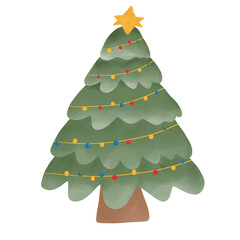 Christmas item pine tree