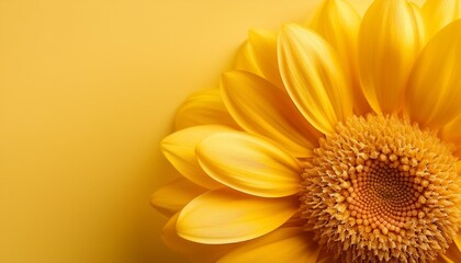 yellow flower on yellow background