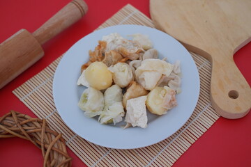 Siomay, Indonesian traditional street food 