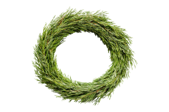 Holiday decor action creating a natural wreath home interior crafting cozy atmosphere diy concept