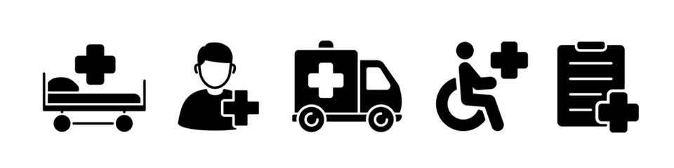 Medical icon set. Medical icons