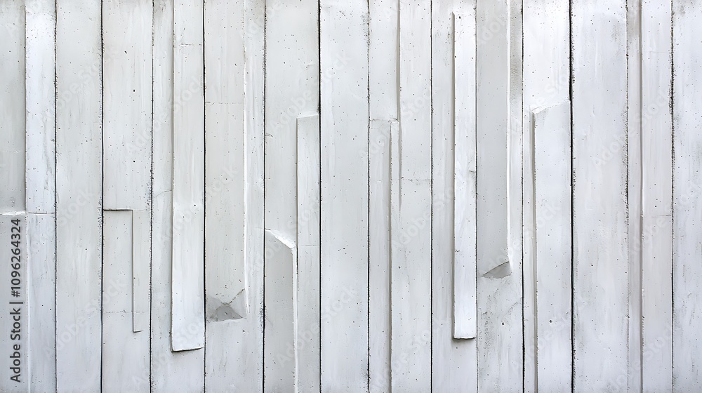 Poster textured white wall with geometric patterns in modern design, featuring vertical and horizontal line