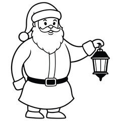 Santa Claus and Reindeer Adventures Coloring Pages: Holiday Fun for Kids