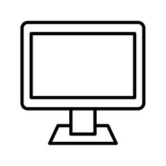 Monitor Vector Icon