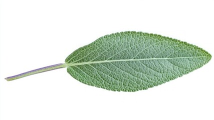 Obraz premium Close-up of a Sage Leaf