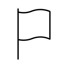 Signal Flag Vector Icon