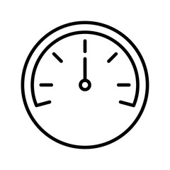 Barometer Vector Icon