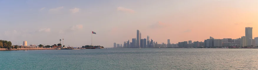  Panoramic View of Abu Dhabi Skyline © DOF