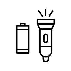 Obraz premium Spare batteries Vector Icon