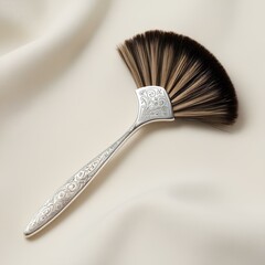 Cool-looking Eye brush, steel-type body, smooth high quality brush, small shape.