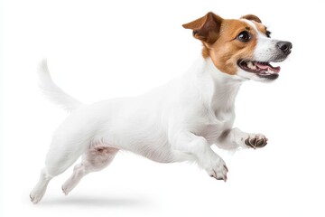 Jack Russell Terrier Ready to Jump