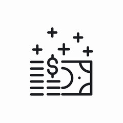 mpney funds icon sign vector