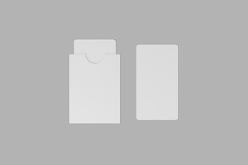 Holder and Card Mockup