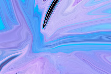 Dynamic Tides. Trendy abstract colorful liquid background.