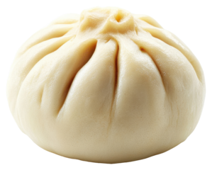 Chinese Steamed Buns, Bao Buns, Baozi, PNG, Isolated on Transparent Background