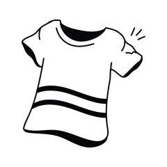 Take a look at this amazing icon of t shirt in modern style