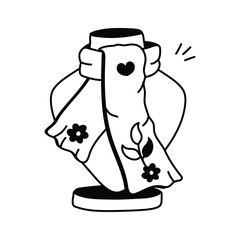 Take a look at this amazing icon of in modern style