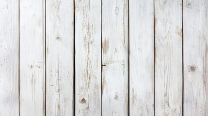 Fototapeta premium Light wood paneling with a soft white milky finish, showcasing subtle grain patterns and a rustic appearance ideal for backgrounds or design elements.