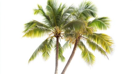 Fototapeta premium Stunning Tropical Palm Trees