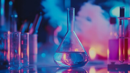 science bakcground concept with copy space