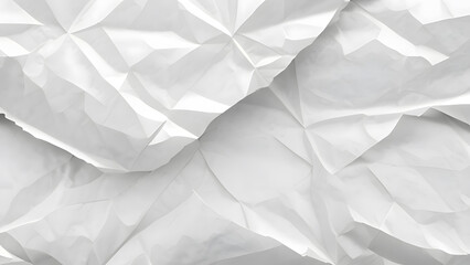 Obraz premium crumpled paper texture in grayscale
