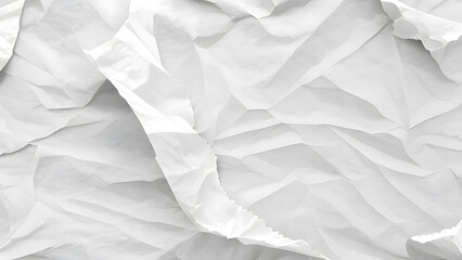 Fototapeta premium crumpled paper texture in grayscale