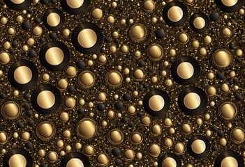 background of cartridges of 9 mm caliber in even rows