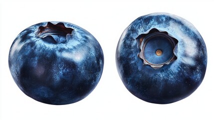 Obraz premium Close up of a Fresh Blueberry