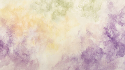 Obraz premium Plain watercolor background of large washes in neutral colors for graphic design or wallpaper.
