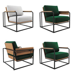 Fototapeta premium set of armchair