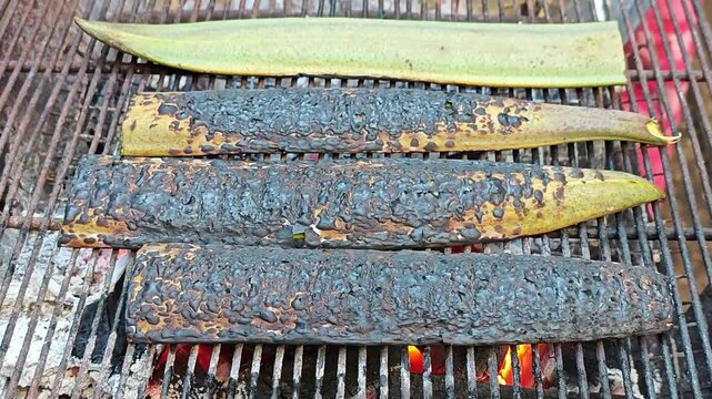 Grilled Oroxylum indicum