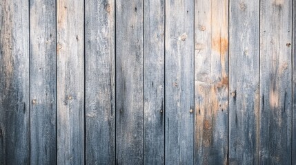 Naklejka premium Weathered wooden planks creating a rustic textured background ideal for overlaying text or images with a natural aesthetic.
