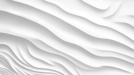 A serene, textured white background with flowing wave patterns, evoking a sense of calmness and modernity.