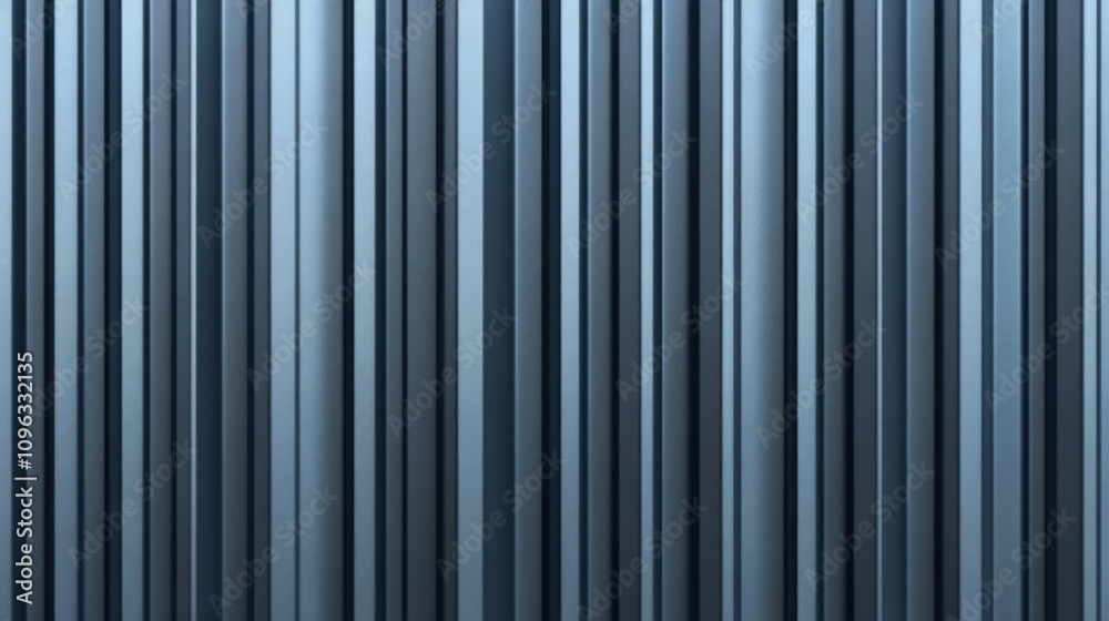 Poster abstract blue vertical lines create a modern, sleek backdrop, adding depth with subtle lighting effe