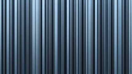 Obraz premium Abstract blue vertical lines create a modern, sleek backdrop, adding depth with subtle lighting effects.