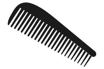 Creative Comb Icon Vector.