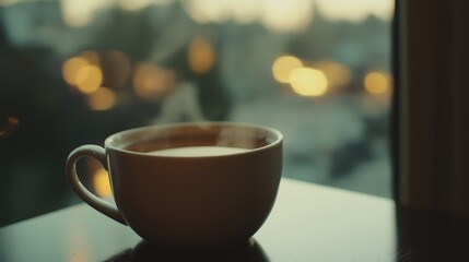 Obraz premium Cozy Herbal Tea in Soft Morning Light