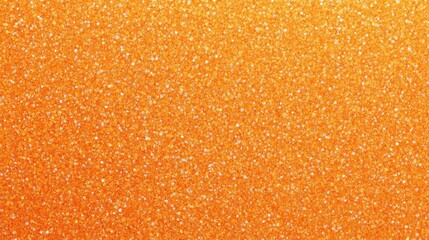 A vibrant, shimmering orange glitter background that adds a touch of sparkle and shine.