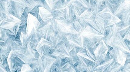 Obraz premium A mesmerizing close-up of icy blue crystals creating a stunning textured surface.