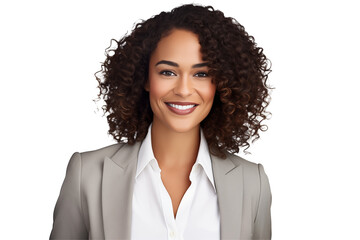 Smiling black business women in suits on transparent background. Rich black women. Business leader. Startup boss. African women. Black woman. Afro american woman. African country. Isolated image. Png 