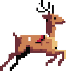 Holiday Deer Pixel