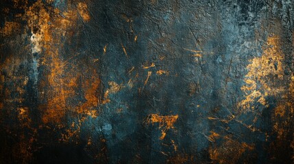 Fototapeta premium Dark Abstract Grunge Texture with Unique Elements