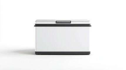 Modern Portable Cooler - White and Black