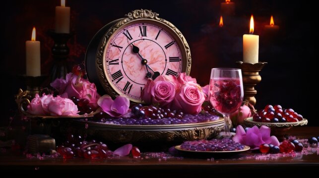 Celebrate the new year s eve party with friends, food, and festivities for a memorable night