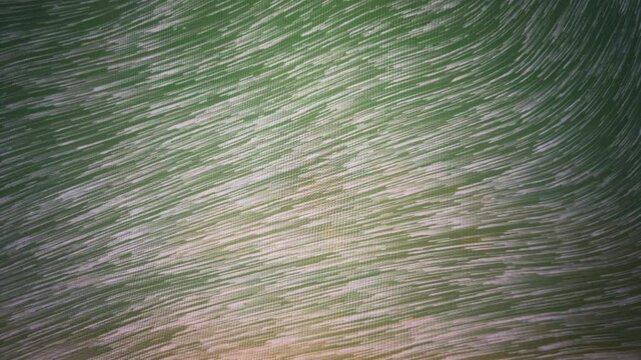 Green Wind Movement Animation, Loop Video