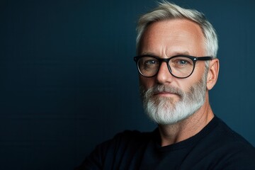 Professional Middle-Aged Business Advisor Portrait