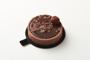 Chocolate Tart with Ganache and Truffle