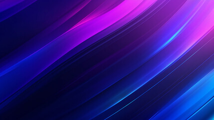 Naklejka premium Futuristic Technology Abstract Background with Glowing Curved Lines