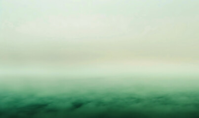 Obraz premium A soothing gradient, shifting from mint green to forest green, capturing the essence of a lush, calming landscape