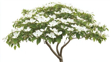 Obraz premium Stunning White Spring Blossoms on a Tree